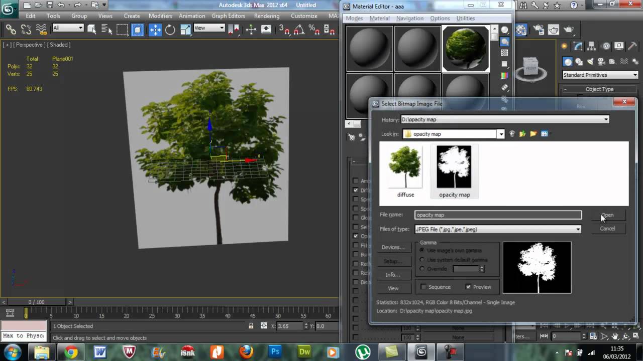 grillage 3ds max