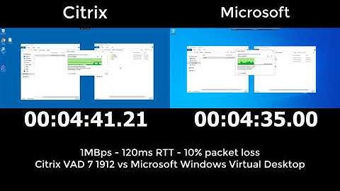 File and Copy Experience   Citrix VAD vs Microsoft Windows Virtual Desktop   Demo Video