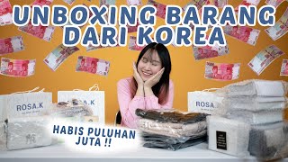 HAUL BARANG DARI KOREA PULUHAN JUTA !! UNBOXING EPS.4