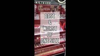 BEST & WORST OF ONE SIZE BEAUTY