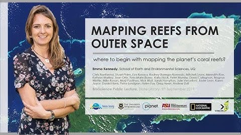 Mapping coral reefs from Outer Space!