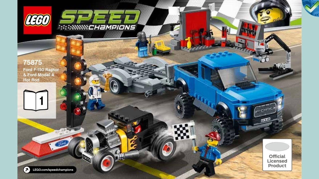 lego speed champions raptor