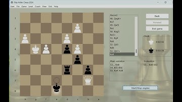 1 090/ WE LEARN FROM MISTAKES. CHESS GAME: VICEMASTER-EXPERT. #chess #chessgame