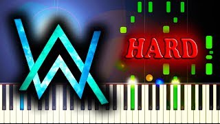 ALAN WALKER - ALL FALLS DOWN - Piano Tutorial chords