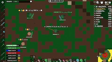 Doomed2.io battle with the top 1