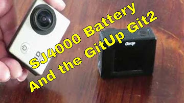 📷 Gitup Git2 Pro Action Camera Battery exchanged with my Original SJ4000 Camera