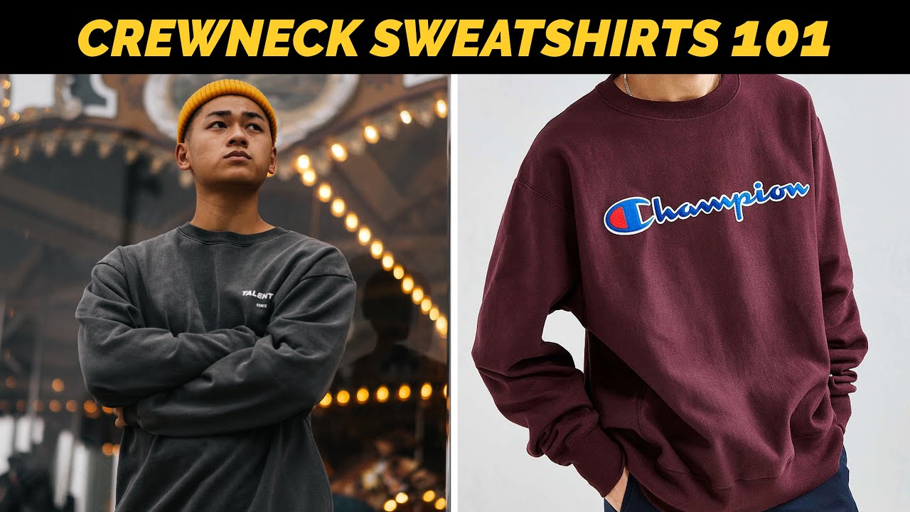 How To Style Crewneck Sweatshirts 