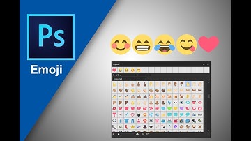 Photoshop CC 2017| Tutorial Adding Emoji Opentype SVG fonts new feature