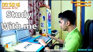 STUDY WITH ME LIVE Pomodoro 12 hours| Muted breaks | ❤️ 25/4/22