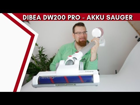Dibea DW200 Pro - Gute Akku Staubsauger müssen nicht teuer sein! [DEUTSCH]