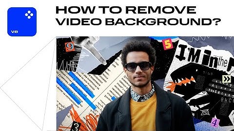 How to remove video background without green screen?