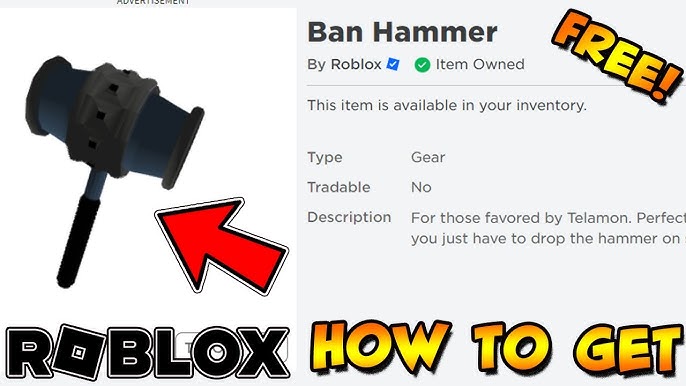 FREE UGC LIMITED EVENT! HOW TO GET BONK! Hammer! (ROBLOX Catalog Avatar  Creator) 