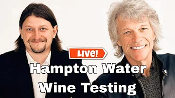 Jon Bon Jovi and Jesse Bongiovi | LIVE Hampton Water Wane Testing  Part 1