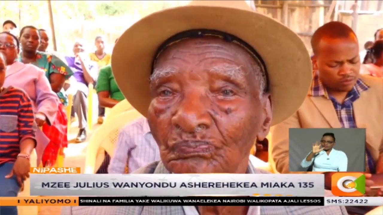 citizen tv live stream kenya Mzee Julius Wanyondu asherehekea miaka 135