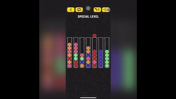 Ball Sort Special Level (after Level 7495)