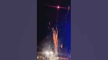 Fireworks at the hartford yard goats game at dunkin park