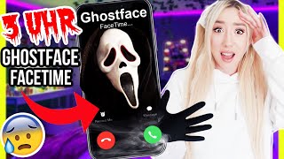 Facetime niemals mit Ghostface aus Scream dem Kino Film wenn Gestalt 3 Uhr Nachts Dich anschreibt