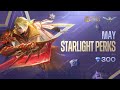 May StarLight Perks | Nolan "Fashion Mogul" | Mobile Legends: Bang Bang