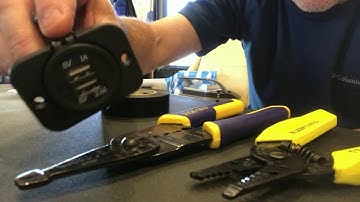 Replace 12V socket with USB Ports in an RV