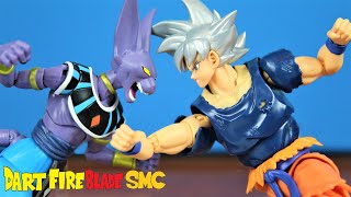 Goku VS Beerus  Dragon Ball Stop Motion (Christmas series EXTRA)