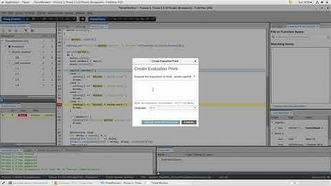 Controlling Execution with Evaluation Points