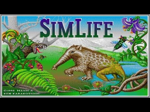 SimLife gameplay (PC Game, 1992)