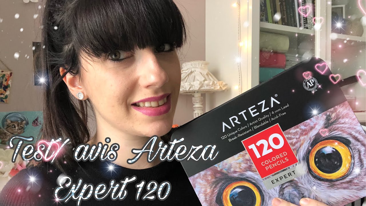 Test/Avis Crayons Arteza Expert 120