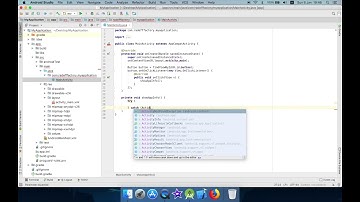 Show App Info (Settings) in Android Studio