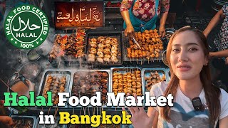 The Best THAI-HALAL Food Market Await You in Bangkok! Ramkhamhaeng SAT Market screenshot 1