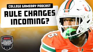 Is The Targeting Rule About To Change? | College GameDay Podcast