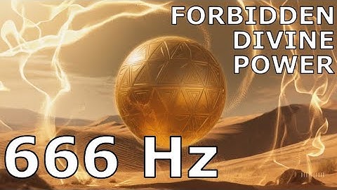 🔴 LIVE - 666 Hz Frequency - Forbidden Golden Frequency: Unlocking Divine Power Hidden Dimensions