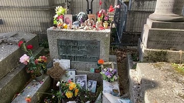 Tomba Jim Morrison (1943-1971) James Douglas. The Doors. Père Lachaise.Paris.The Lizard King.Poet ❤️