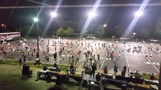 Vertigo Marching band rehearsal