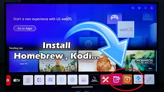 How To Install Homebrew Channel Kodi And More Apps On Tv Lg Webos Without Root