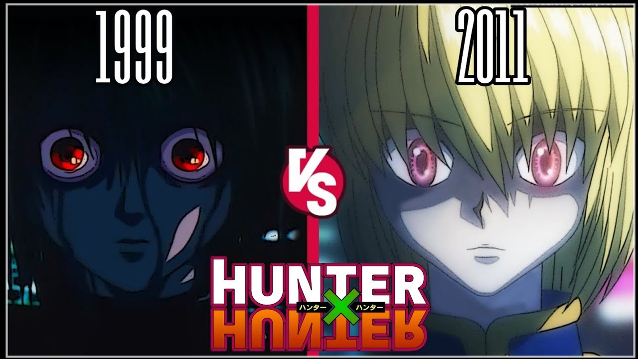 Hunter x Hunter on X: Hunter x Hunter - 2011 vs 1999   / X