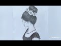 Cute girl drawing  girl drawing  drawing  easy drawing  how to draw girl  girl arts 