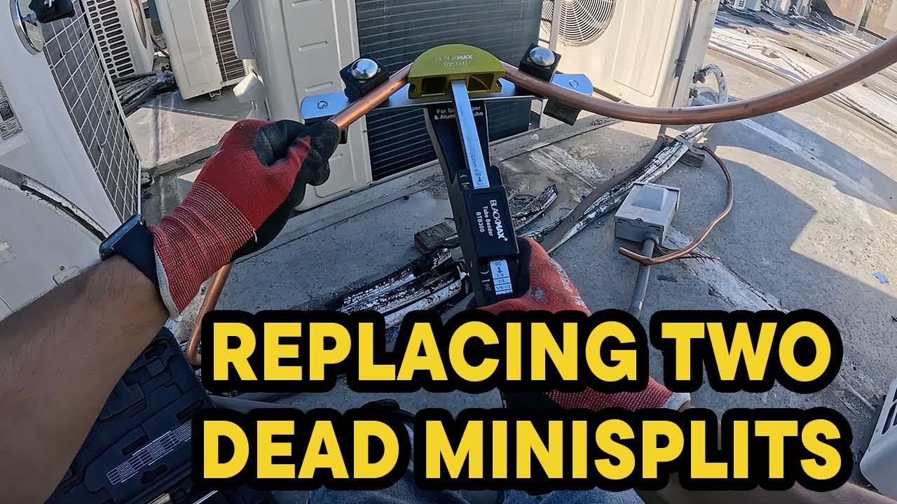 Mini Split Exploding The Worst Mini-Split Damage Iβve Seen - Tech POV Minisplit Replacements ...