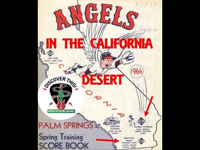 Angels Spring Training Palm Springs, CA - 1988 - YouTube