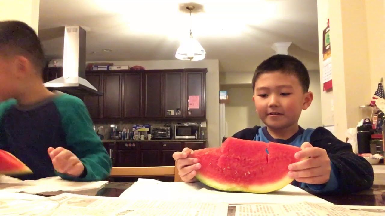 Who is the fastest Watermelon eater YouTube