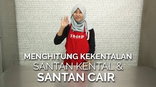 Tips Menghitung Kekentalan Santan Kental dan Santan Cair yang Wajib Kita Ketahui