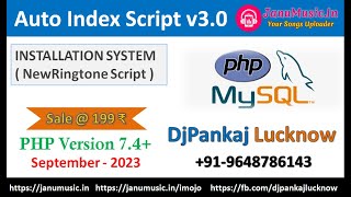 New Ringtone Wordpress Theme Based Auto Index 3.0 Script | Latest PHP Version 7.4 | DjPankaj Lucknow