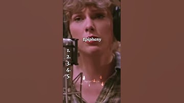 Blind rank these 5 songs from folklore without knowing what’s next | DaylightSwiftie #fyp #taylor