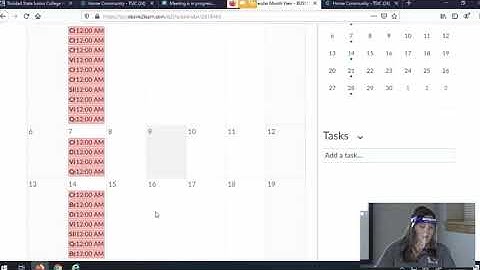 Video #6 Navigating the Calendar Tab