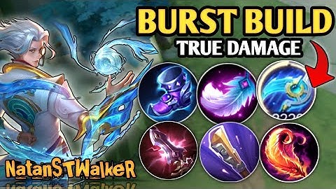 MUST TRY BURST + TRUE DAMAGE MAGIC ITEMS | TOP GLOBAL NATAN GAMEPLAY - MLBB