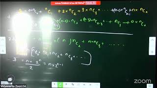 BINOMIAL THEOREM | L-03| 18-06-2026 | KAUSHIK SIR | MATH'S | 12-J3 JEE-MAINS | VSA
