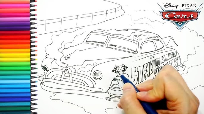 Coloring Cars : Lightning McQUEEN | Coloring pages | Coloring book | - YouTube Coloring Cars : Lightning Mcqueen | Coloring Pages | Coloring Book | - Youtube