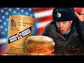 ОБЗОР ИРП!  MRE STAR - Еда президента США на пенсии! ГАМБУРГЕР!