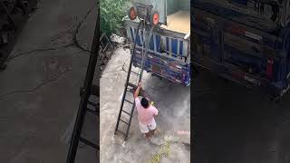 Heavy Load Lifting & Loading Process Using Motorized Rail System