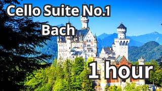 1 Hour of Cello Suite No.1 G Major Prélude Loop by Bach BWV 1007 for Work, Study and BGM