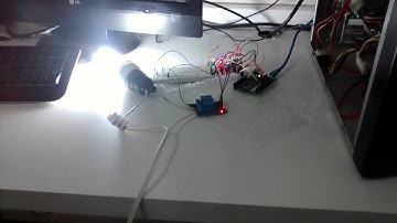 Acendendo lâmpada com Arduino - Demonstração